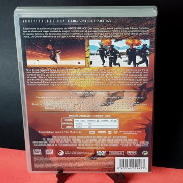 Independence Day DVD edición definitiva 2 €
