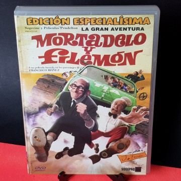 Mortadelo y Filemón edición especial y sima dos DVDs 2 €