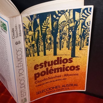 Estudios polémicos, Claudio Sánchez - Albornoz.