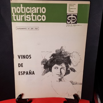 Noticiario turístico 209 vinos de España 1967 7 €