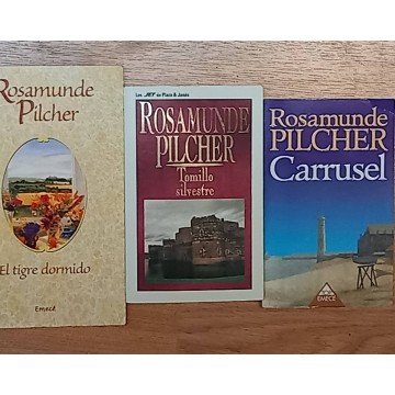 Lote 3 novelas de Rosamunde Pilcher.