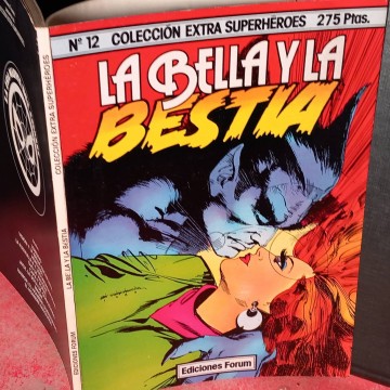 La bella y la bestia, Colección extra superhéroes 12.