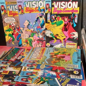 La Visión y la Bruja Escarlata serie completa.