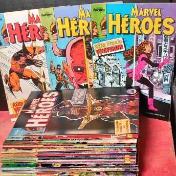 Lote 34 cómics Marvel Héroes.