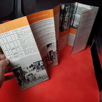 Guía turística de la Costa brava, años 60