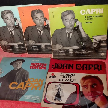 Lot 5 singles de Joan Capri.