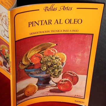 Pintar al óleo.