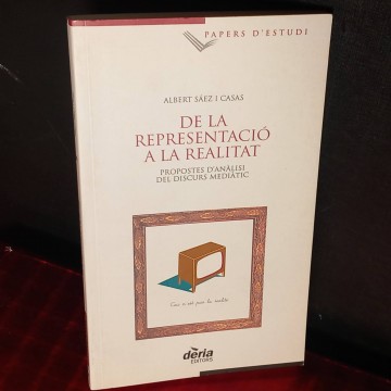 De la representació a la realitat, Albert Sáez Casas.