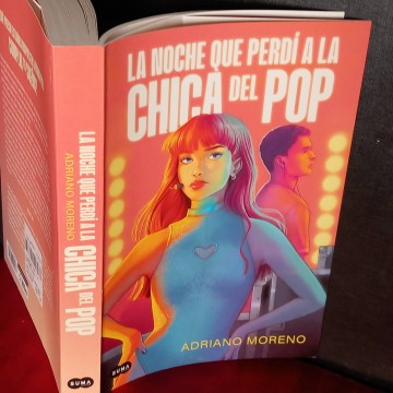 La noche que perdí a la chica del pop, Adriano Moreno.