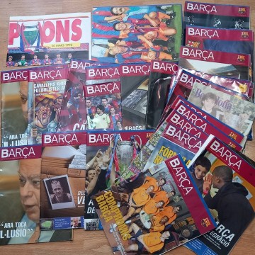 Lot 56 articles F.C. Barcelona.