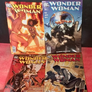 Wonder Woman nº 1, 3, 9 y 11.