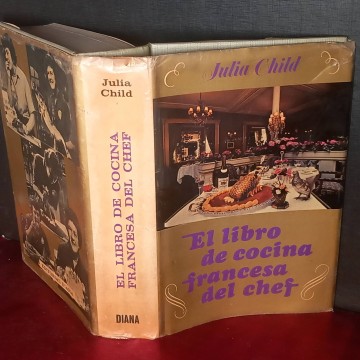 El libro de cocina francesa del chef, Julia Child.