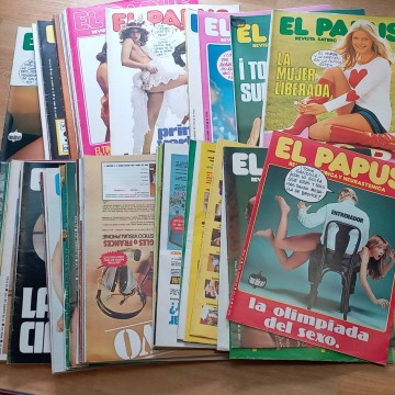 Lote 75 revistas El Papus.
