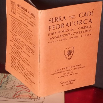 Guía cartográfica Serra del Cadí, Pedraforca.