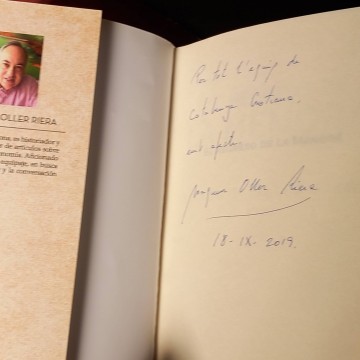 El regreso de la menorá, Joaquim Oller Riera (firmado).