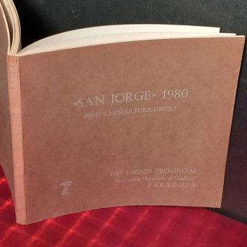 San Jorge 1980, pintura, escultura, dibujo.