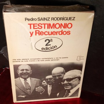 Pedro Sainz Rodríguez, testimonios y recuerdos.