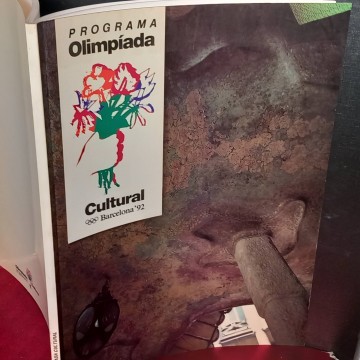 Programa Olimpiada cultural Barcelona 92.
