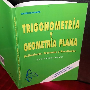 Trigonometría y geometría plana, Juan de Burgos Román.
