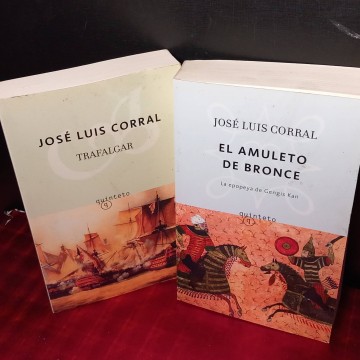 Trafalgar y El amuleto de bronce, José Luis Corral.