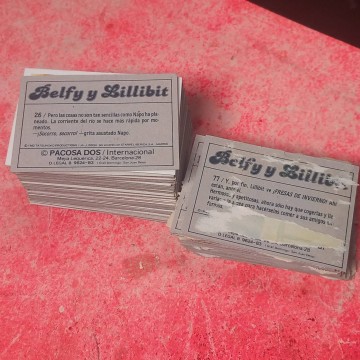 Lote 125 cromos Belfy y Lillibit.