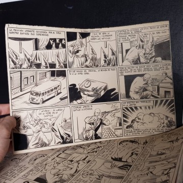 CÓMIC ORIGINAL DE JUAN MARTÍNEZ OSETE