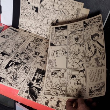 CÓMIC ORIGINAL DE JUAN MARTÍNEZ OSETE