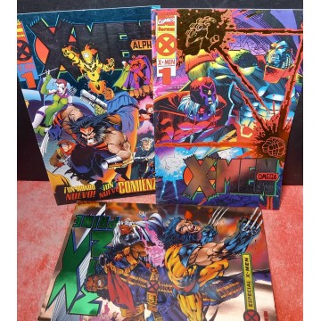 X Men Prime, Alpha y Omega.