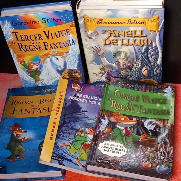 Lot 5 contes de Geronimo Stilton.