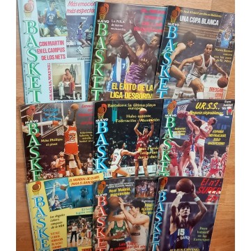 Lote Nuevo Basket 96, 126, 127, 128, 129, 132, 133, 134-135, 136.
