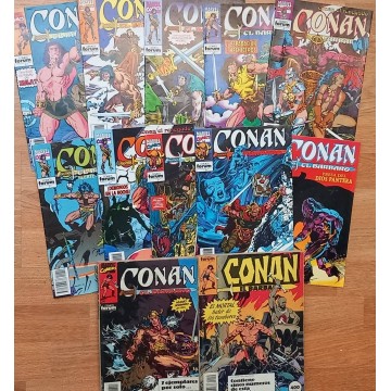 Lote cómics Conan el bárbaro.