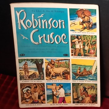 Robinson Crusoe Álbum de estampas.