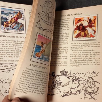 Robinson Crusoe Álbum de estampas.