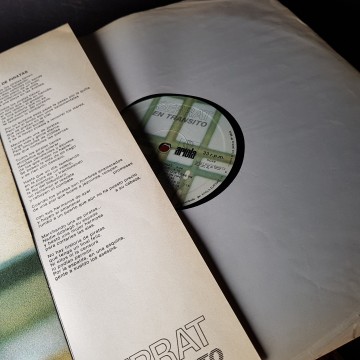 2. 50 € LP vinilo en tránsito, Joan Manuel Serrat