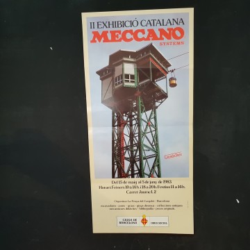 5 € Cartel construcciones Mecano años 80