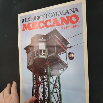 5 € Cartel construcciones Mecano años 80