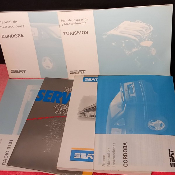 Seat Córdoba manual de instrucciones. Seat Córdoba manual de instrucciones.