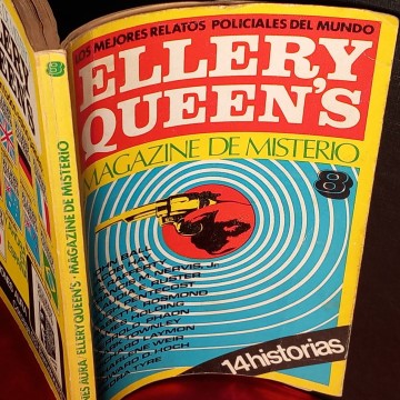 Ellery queen's 8, magazine de misterio.