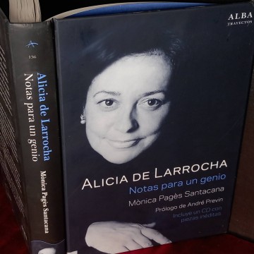 Alicia de Larrocha, notas para un genio, Mònica Pagès Santacana.