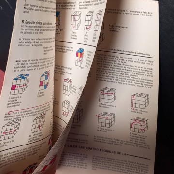 Cubo de Rubik, he aquí la solución.