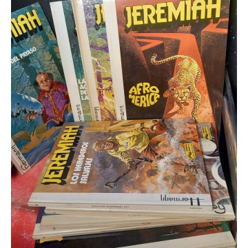 Lote 10 cómics Jeremiah.