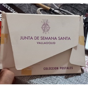 Colección 35 postales Junta de Semana Santa Valladolid