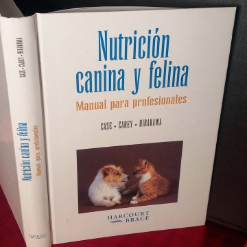 Nutrición canina y felina, manual para profesionales.