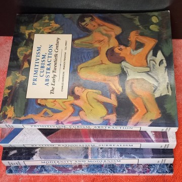 Lote 4 libros de arte (en inglés).