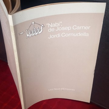 Nabí de Josep Carner, Jordi Cornudella.