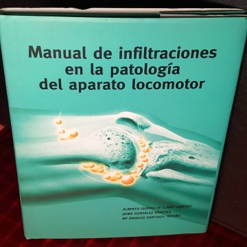 Manual de infiltraciones en la patología del aparato locomotor, Alberto Queipo de Llano Giménez.