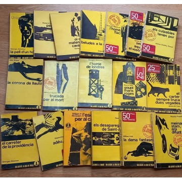 Lot 12 novel·les La cua de palla.