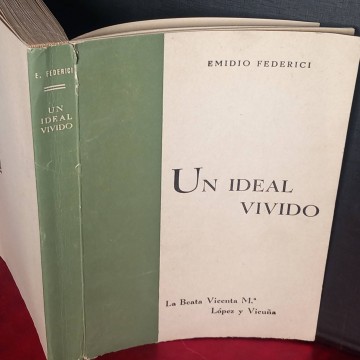 La beata Vicenta Mª López y Vicuña: un ideal vivido, Emidio Federici.