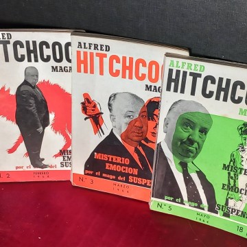 Alfred Hitchcock magazine 2, 3 y 5.