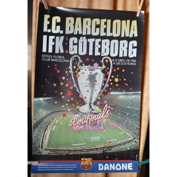 Carteles antiguos Barça F.C.B. Barcelona póster fútbol Cartel